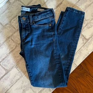 Banana Republic Skinny Ankle Jeans Medium Wash Womens Size 0/25